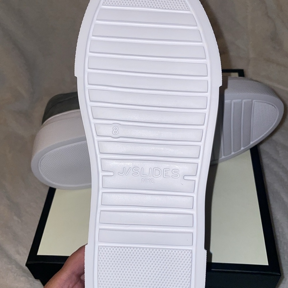 NWT J/SLIDES AMANDA Khaki Suede Sneaker - Picture 15 of 15
